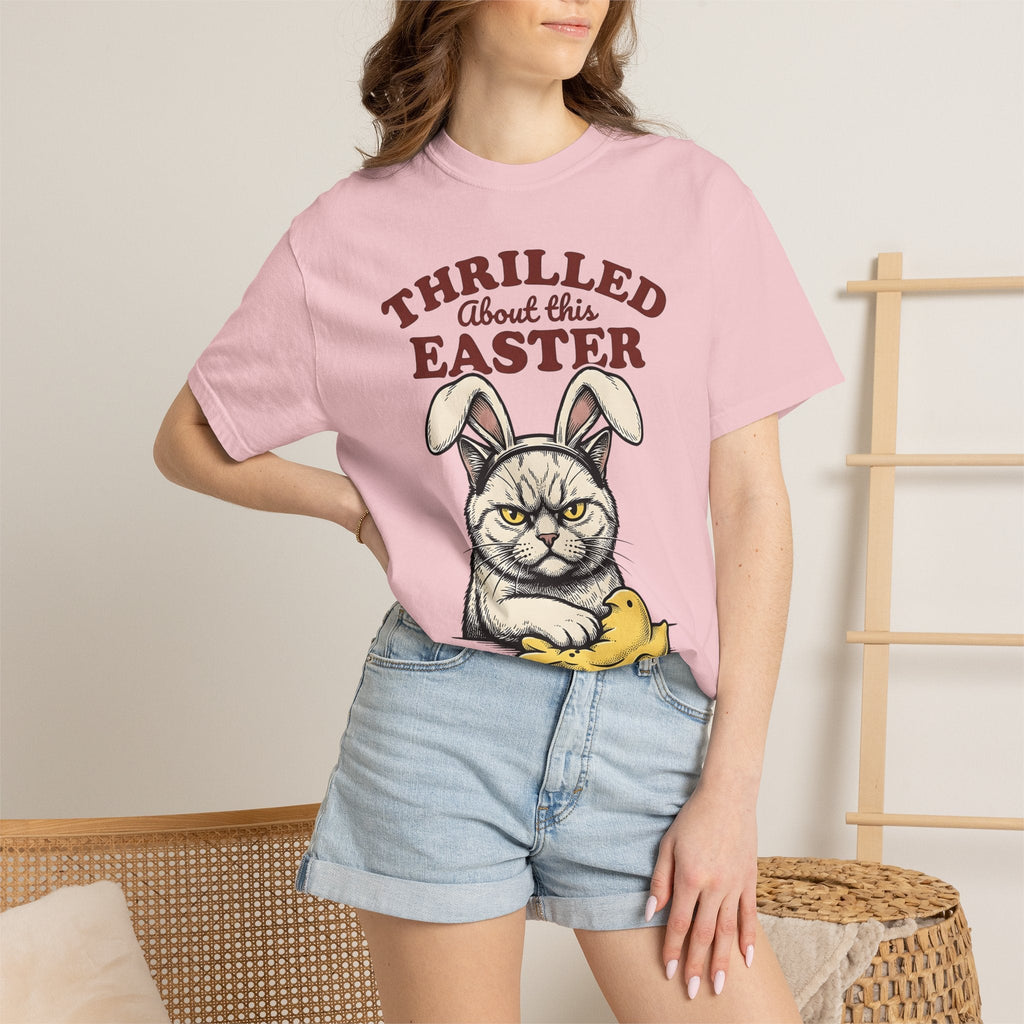 Grumpy Cat Bunny Ears Shirt Easter Humor Unisex Gift product image 12