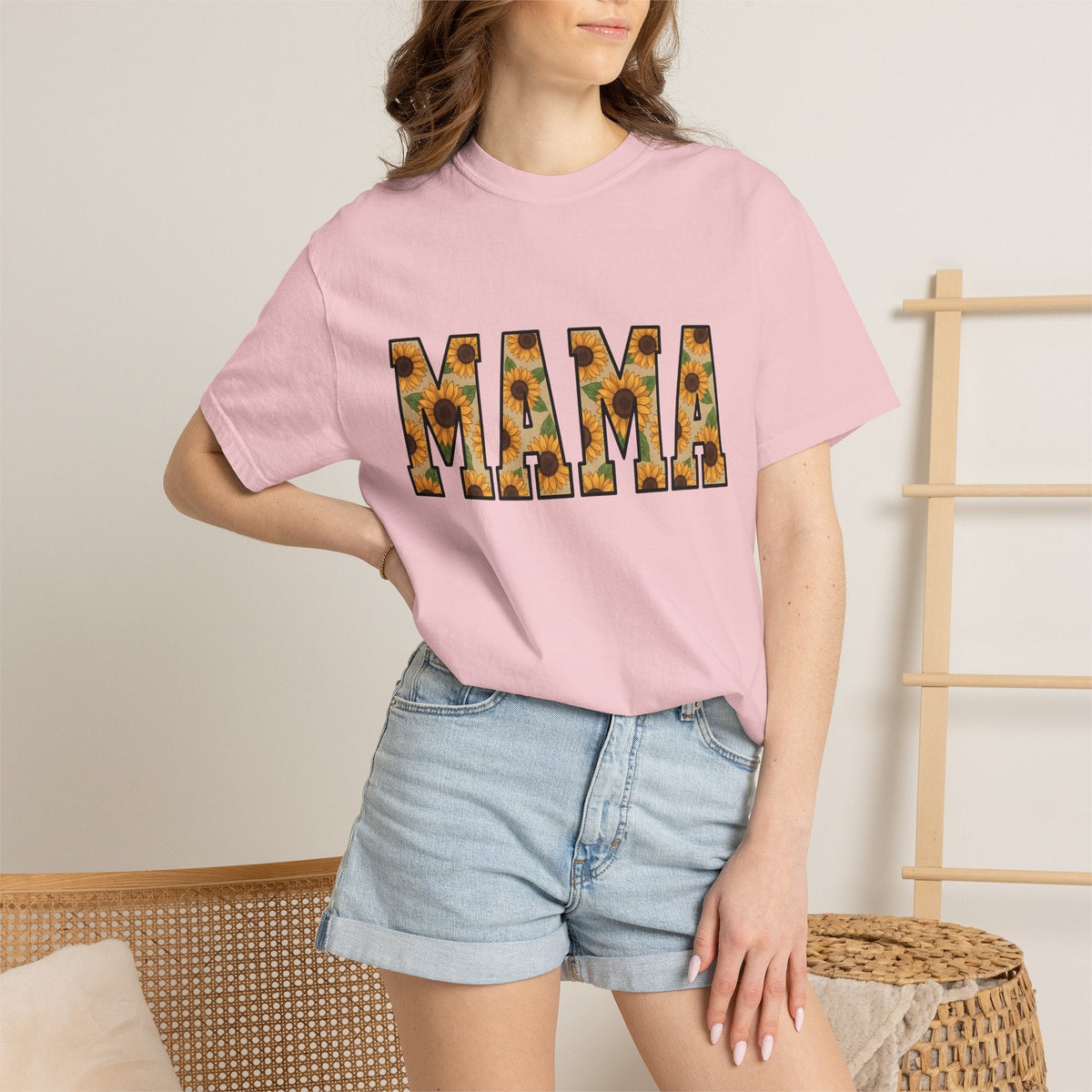 Sunflower Graphic Shirt Mom Flowers Gift for Women Bold Tee product image 12