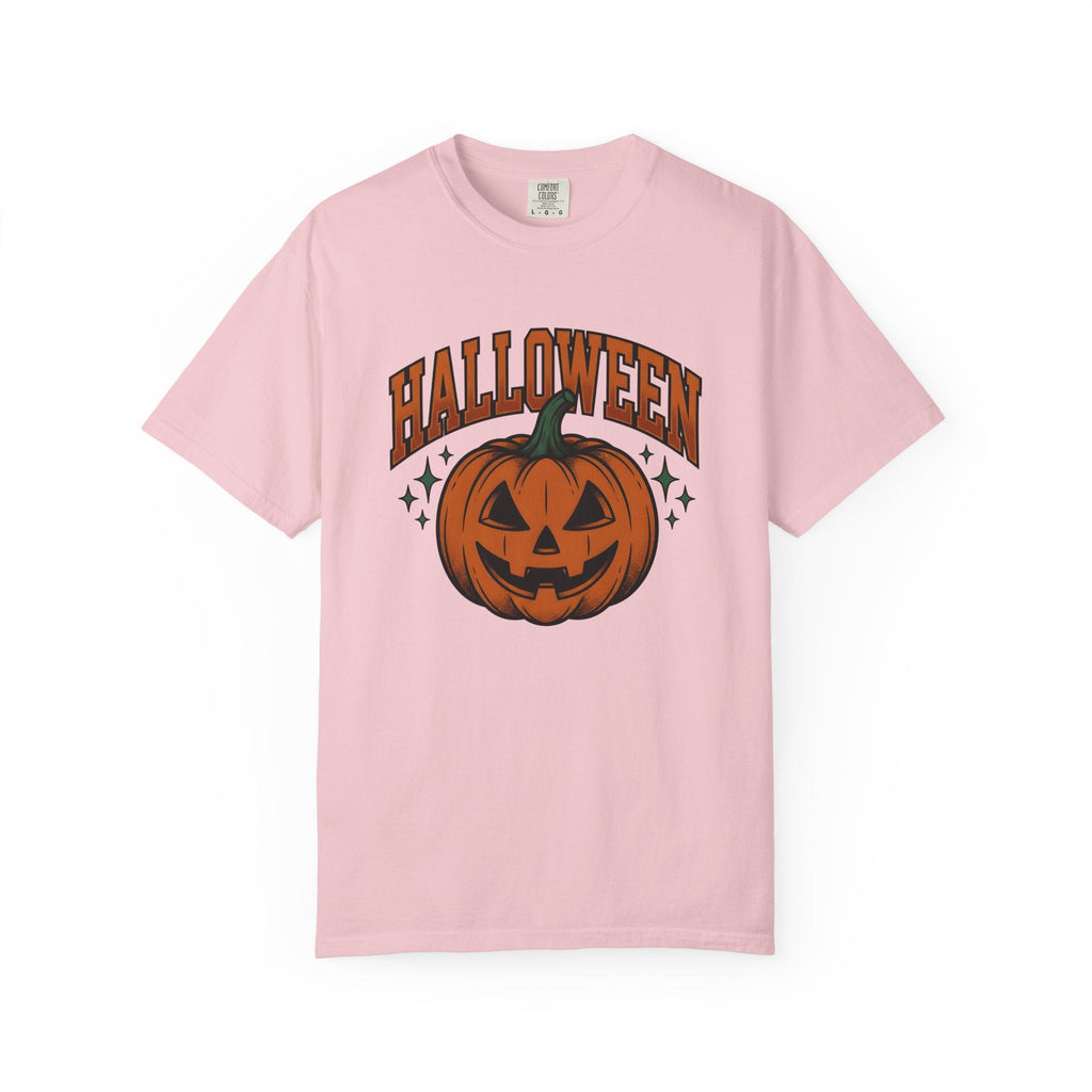 Carved Pumpkin Rustic T-Shirt – Halloween Fall Country product image 3