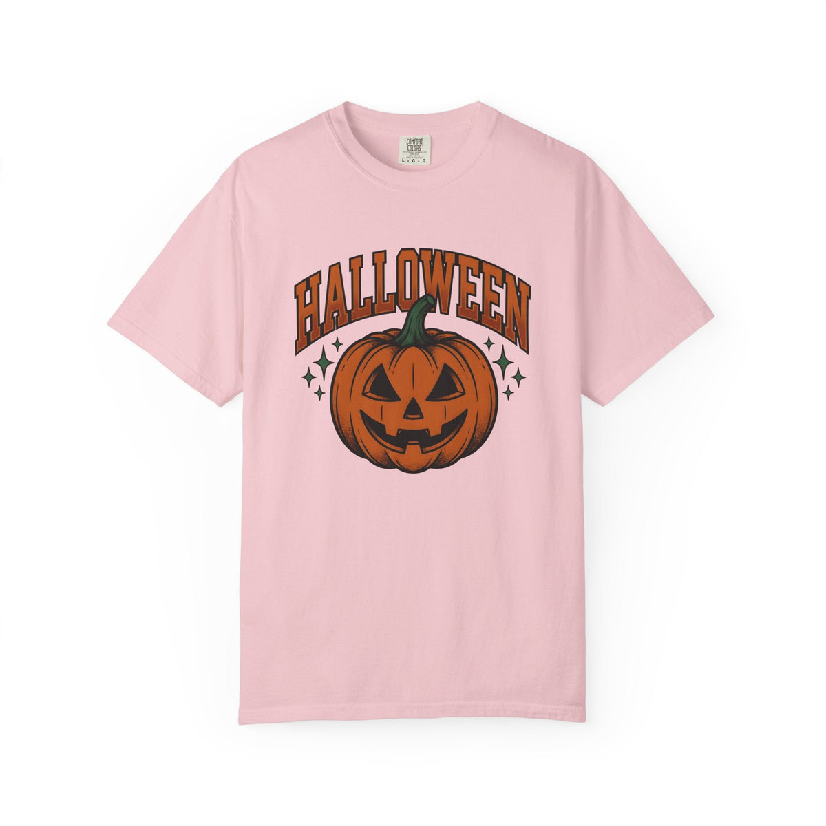 Carved Pumpkin Rustic T-Shirt – Halloween Fall Country product image 3