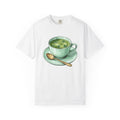 Lucky Leaf Cup Shirt St Patrick's Day Infusion Unisex Gift Painted Tee Tea Cup