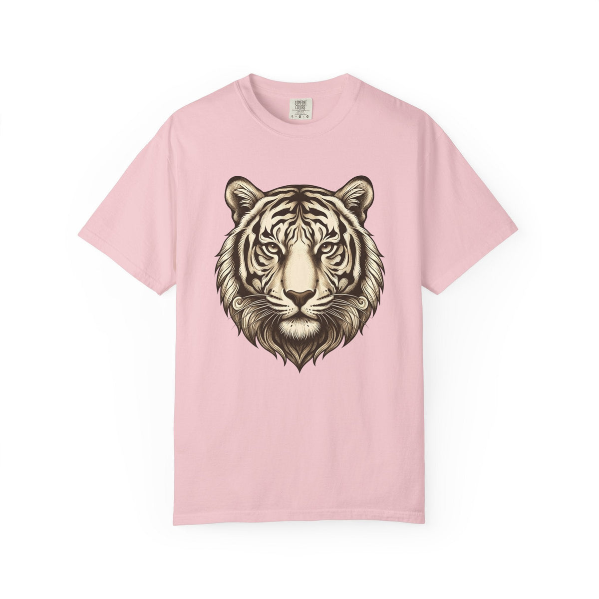 Tiger Face Shirt Animals Wildlife Gift Women Tattoo Tee product image 3