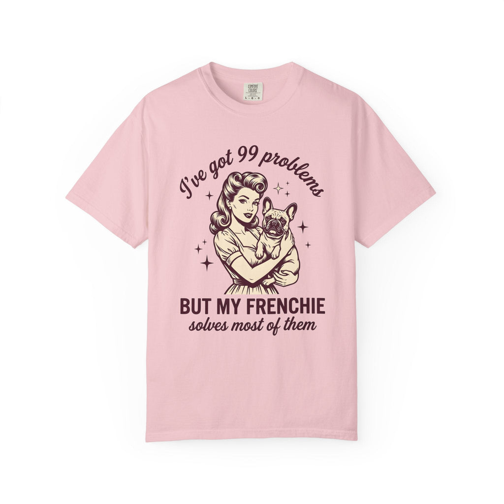 Woman Frenchie Dog Shirt Antique Gift for Women Classic Tee product image 3