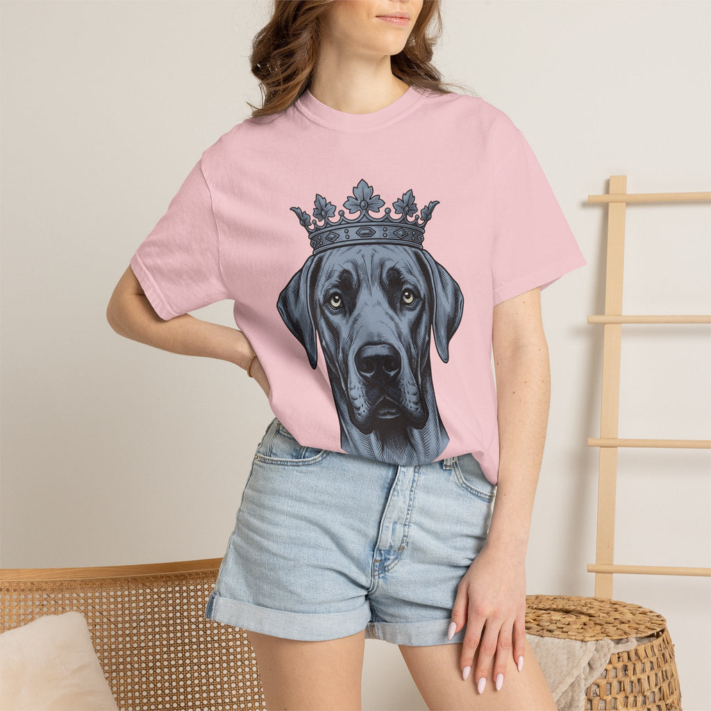 Dog Crown Shirt Animal Unisex Gift Tattoo Tee Tiara T-Shirt product image 12