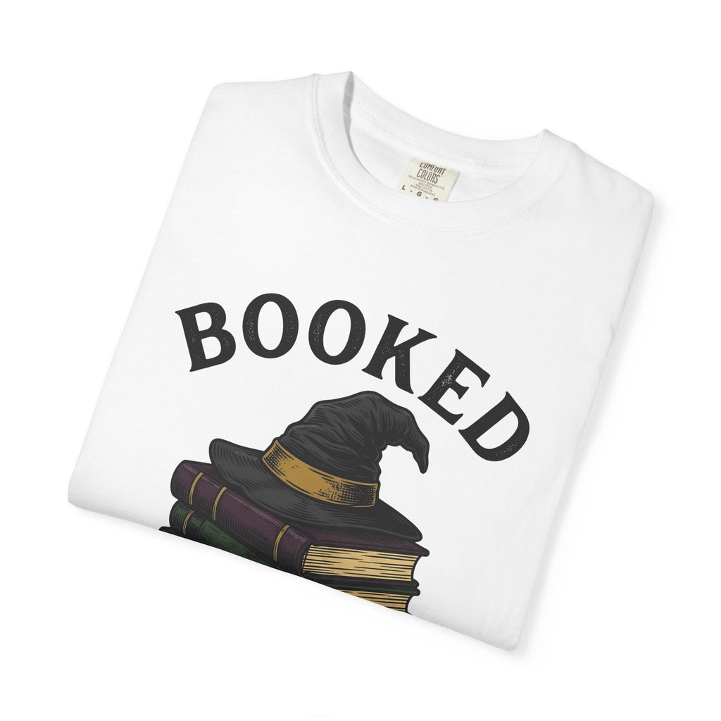 Witch Hat Tomes Shirt Halloween Texts Unisex Gift Classic Tee Spellbook T-Shirt