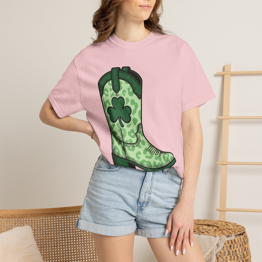Leather Boot Shirt St Patrick's Day Farm Unisex Gift Line product image 12
