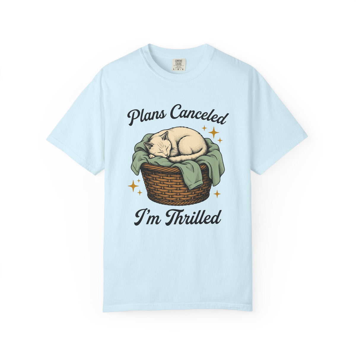 Sleeping Cat Shirt Introvert Gift Women Vintage Tee Kitten product image 2