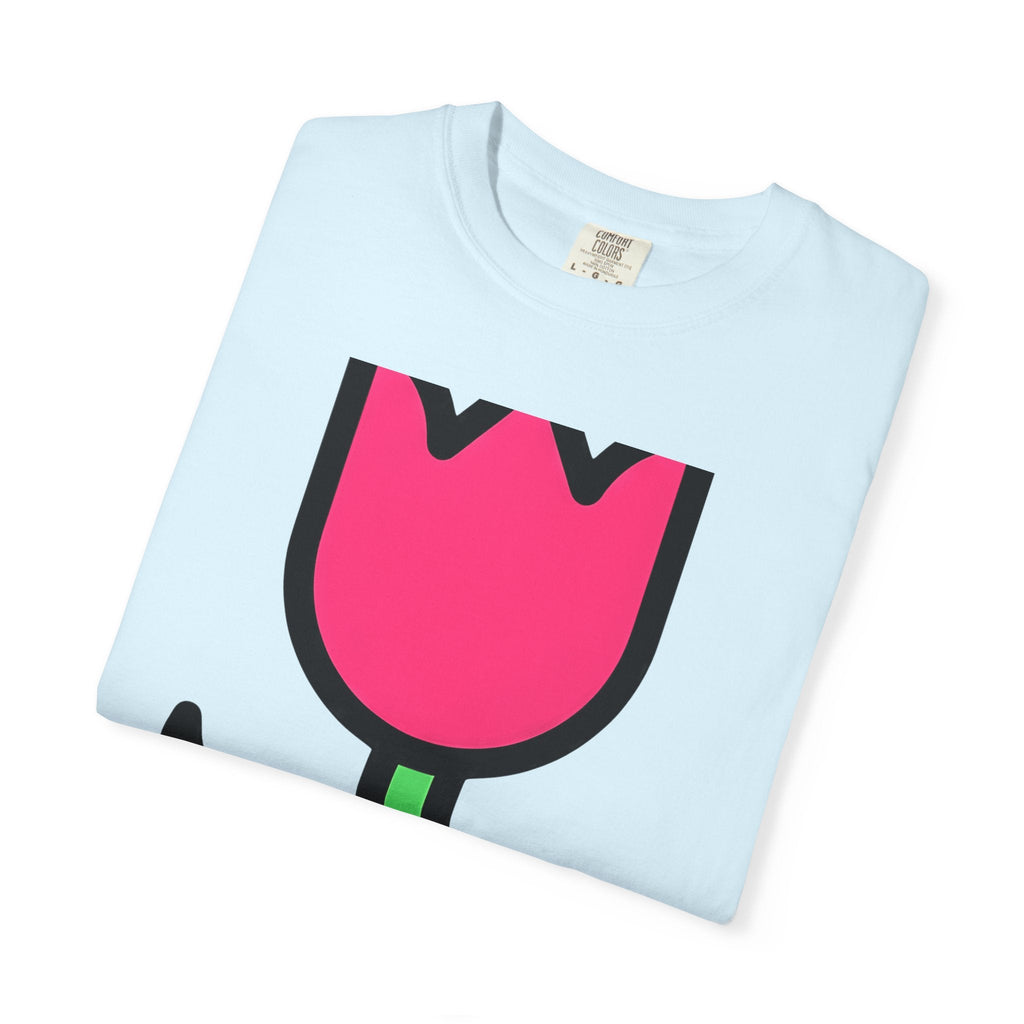 Tulip Bloom Shirt Easter Blossoms Unisex Gift Simple Tee product image 8