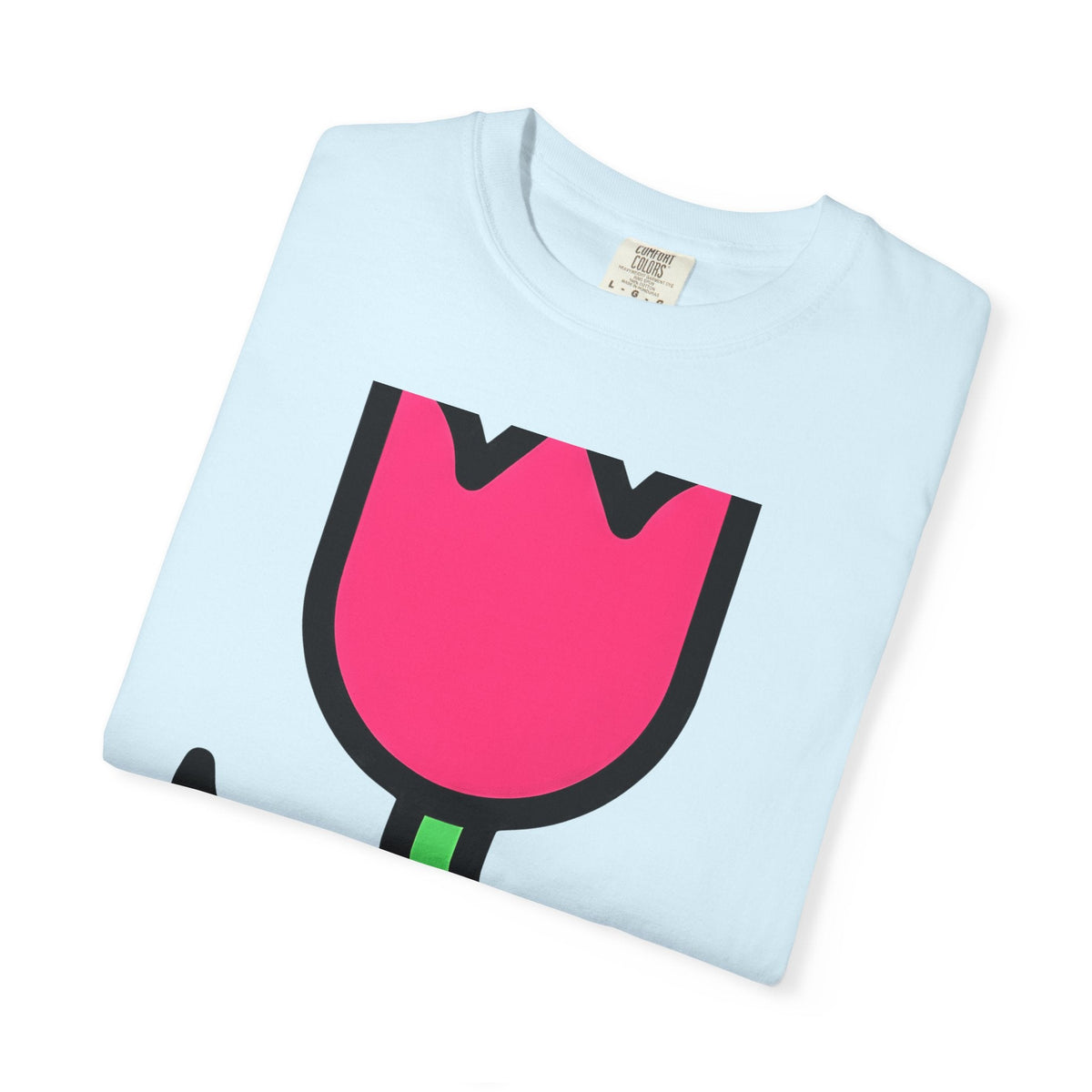 Tulip Bloom Shirt Easter Blossoms Unisex Gift Simple Tee product image 8