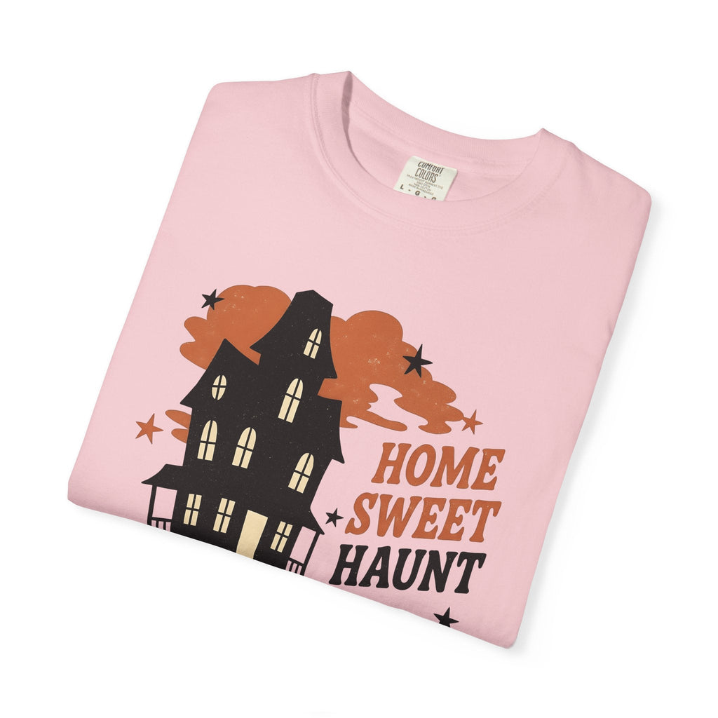 Ghost House Shirt Halloween Monster Unisex Gift Hand Drawn product image 11