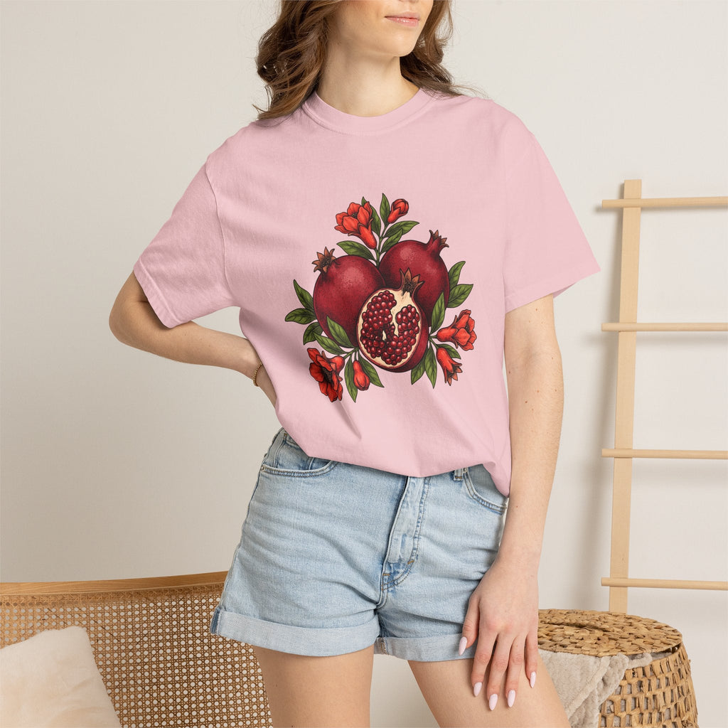 Pomegranate Fruit Shirt Botany Unisex Gift Flower product image 12