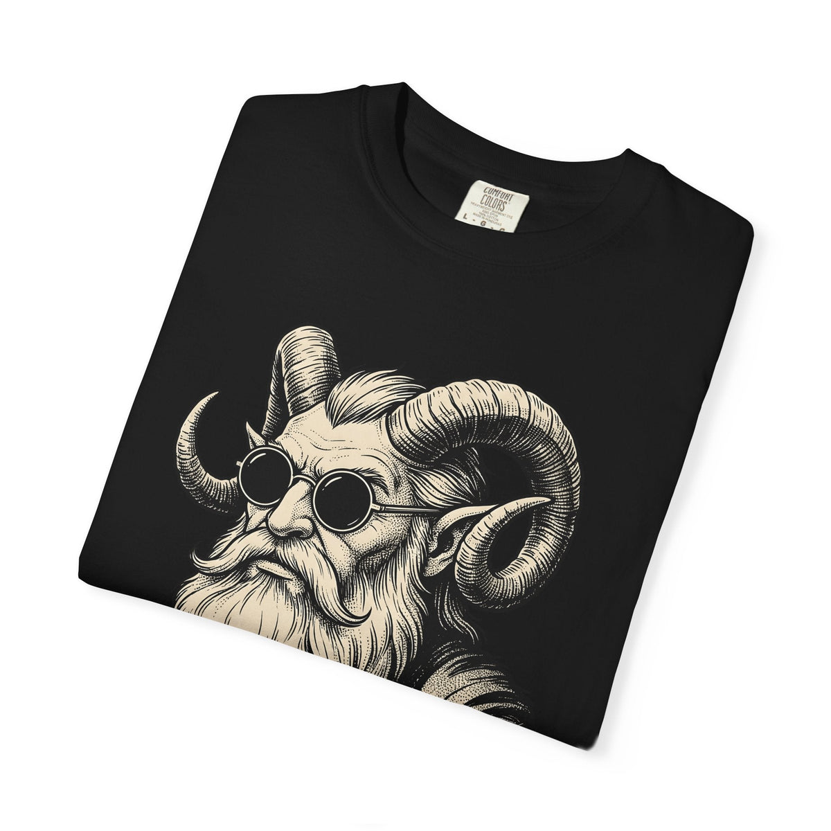 Krampus Head Shirt Christmas Gothic Unisex Gift Tattoo Tee product image 15
