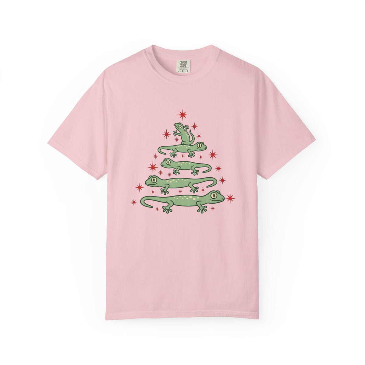 Gecko Group Shirt Christmas Pets Unisex Gift Cute Tee product image 3