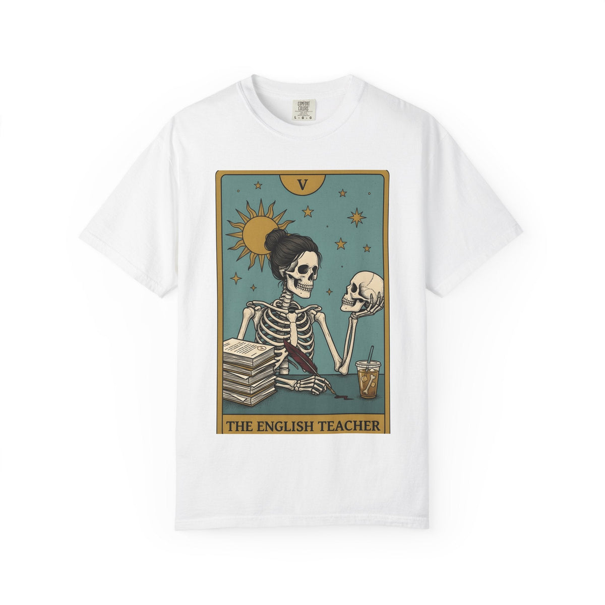 Skeleton Educator Shirt Teachers Spooky Gift Women product image 1