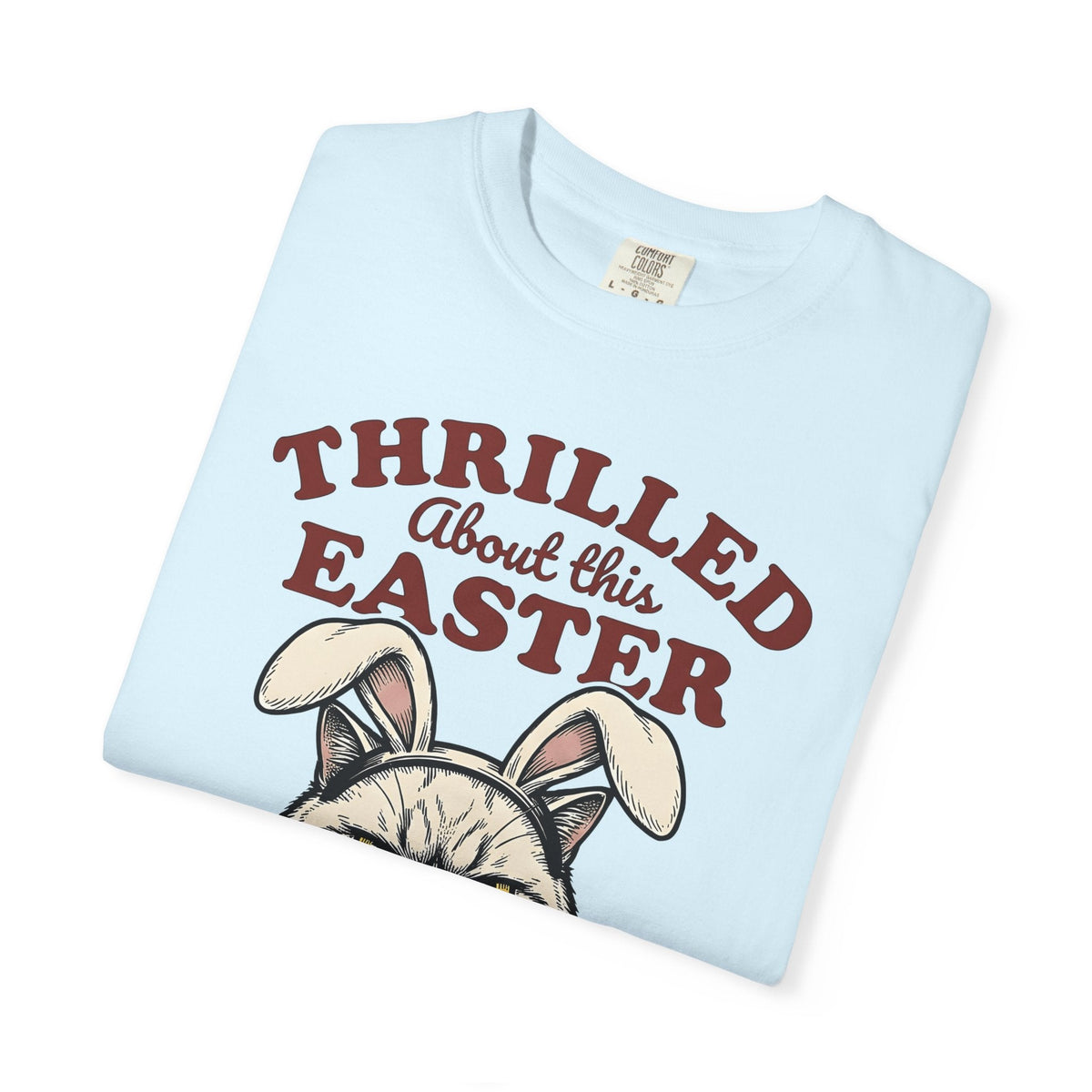 Grumpy Cat Bunny Ears Shirt Easter Humor Unisex Gift product image 8