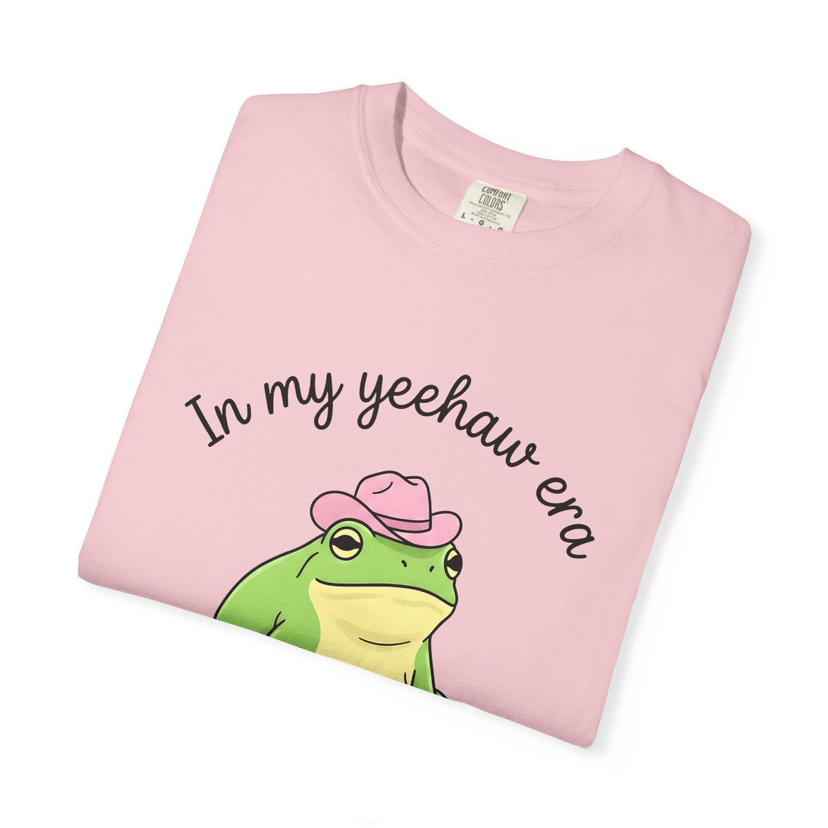 Frog Cowboy Hat Shirt Funny Wildlife Unisex Gift Caricature Tee Toad T-Shirt