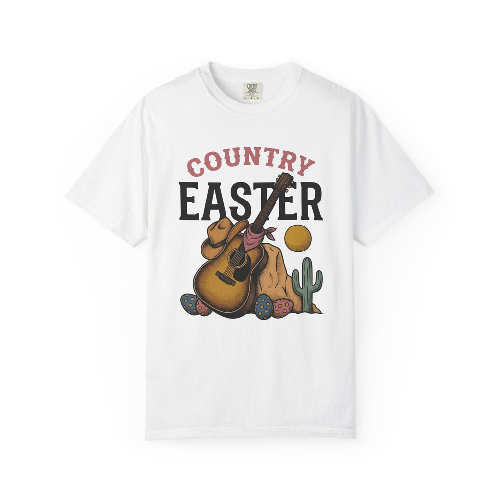Acoustic Guitar Desert Shirt Easter Folk Unisex Gift Retro product image 1