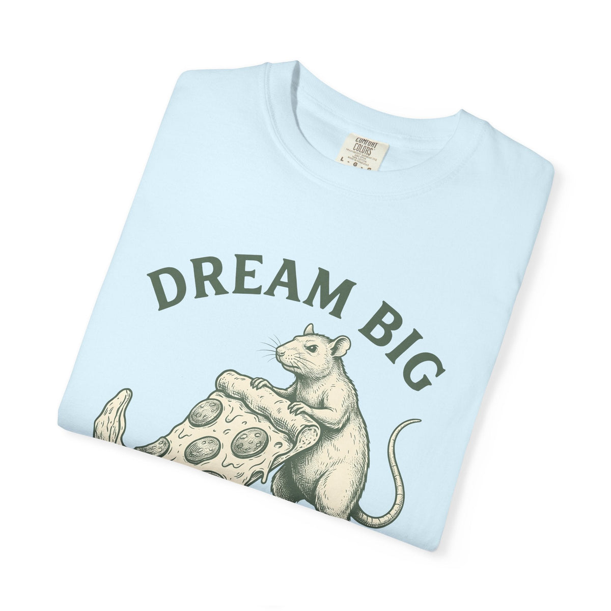 Rat Pizza Shirt Funny Animal Unisex Gift Vintage Tee product image 8