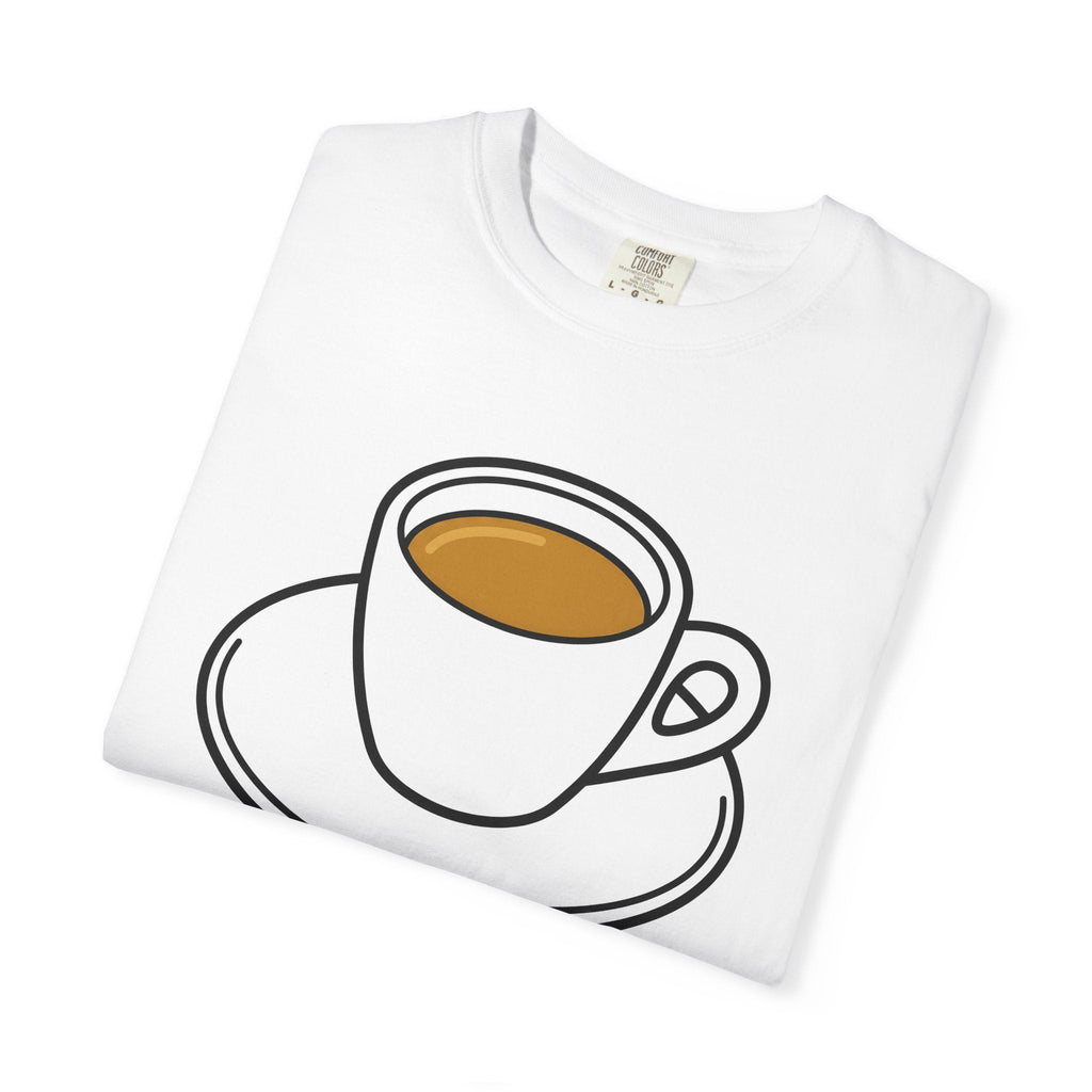 Espresso Cup Shirt Coffee Gourmet Unisex Gift Caricature Tee Coffee Mug T-Shirt