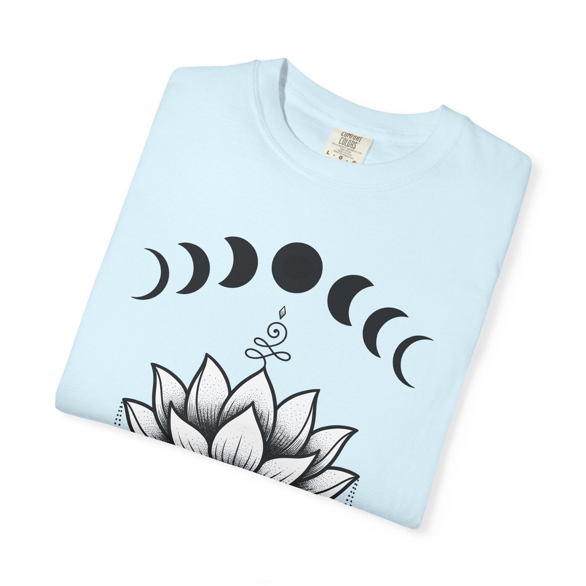 Lotus Flower Shirt Boho Chic Spiritual Unisex Gift Line Art product image 8