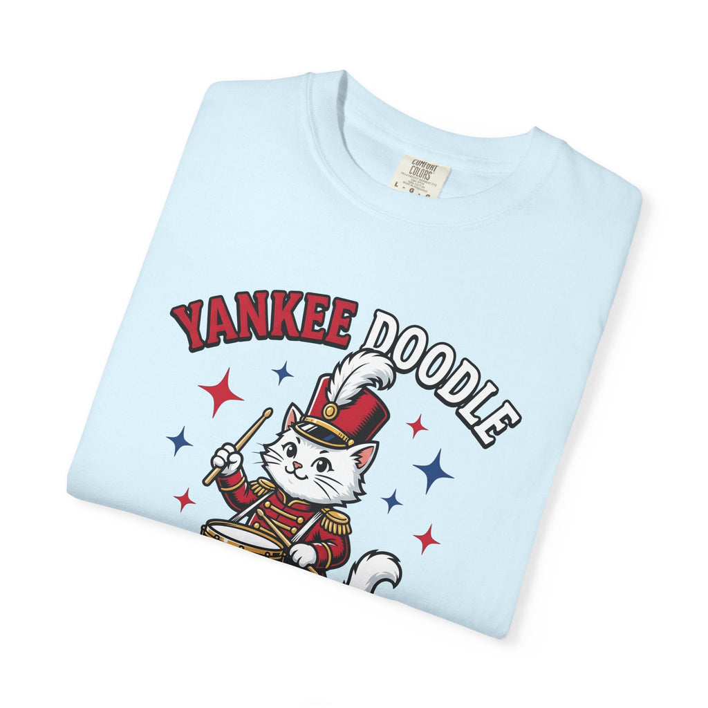 Music Cat Shirt Flag Unisex Gift Hand Drawn Tee Kitty product image 8