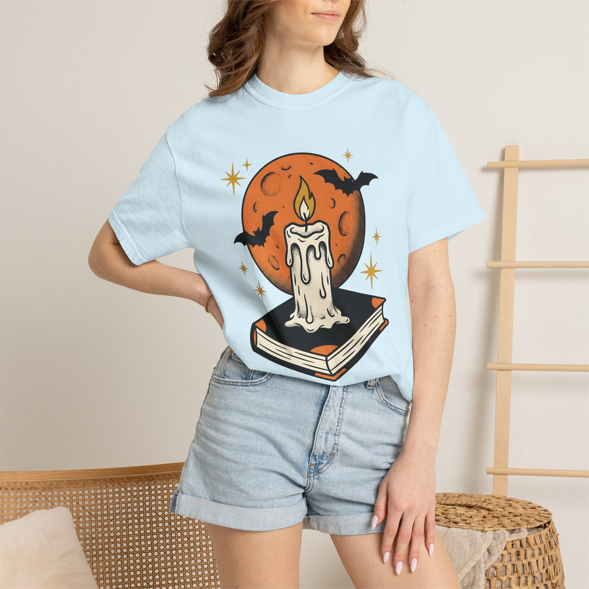 Wax Book Shirt Halloween Magic Unisex Gift Old School Tee product image 9