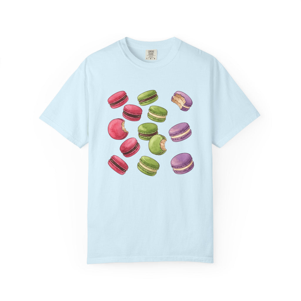 Macaron Design Shirt Desserts Pastry Unisex Gift Ink Tee product image 2