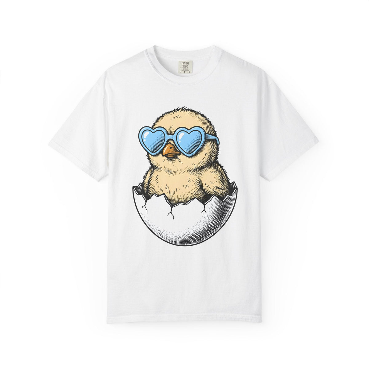 Chick Egg Shirt Easter Spring Gift Women Cartoon Tee product image 1