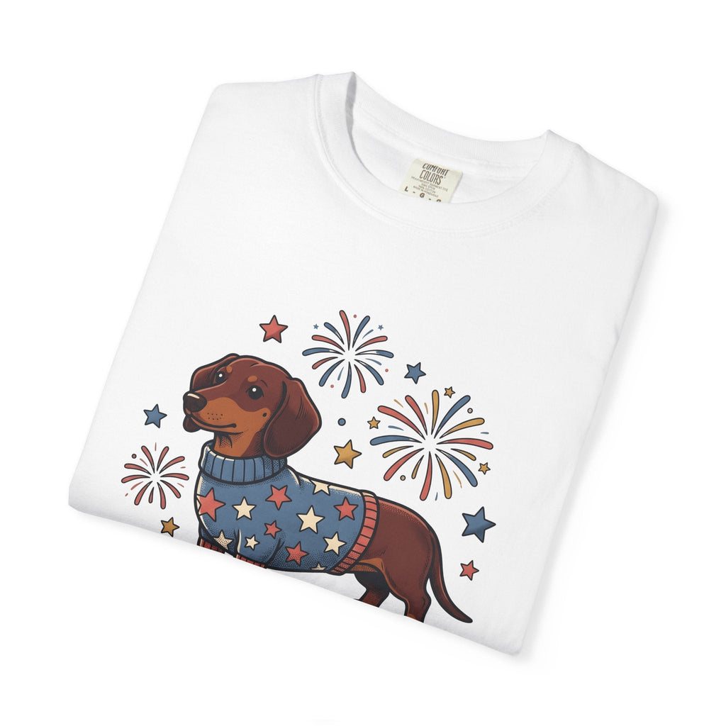 Dachshund Puppy Shirt 4th Of July Pet Owner Gift for Women product image 5