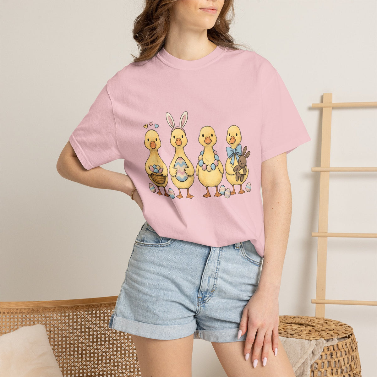 Baby Chicks Shirt Easter Wildlife Unisex Gift Kawaii Tee product image 12