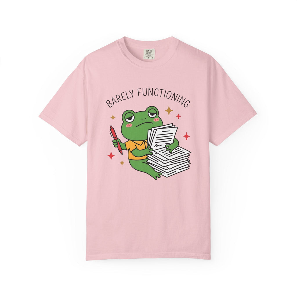 Frog Documents Shirt Teachers Jokes Unisex Gift Cute Tee product image 3