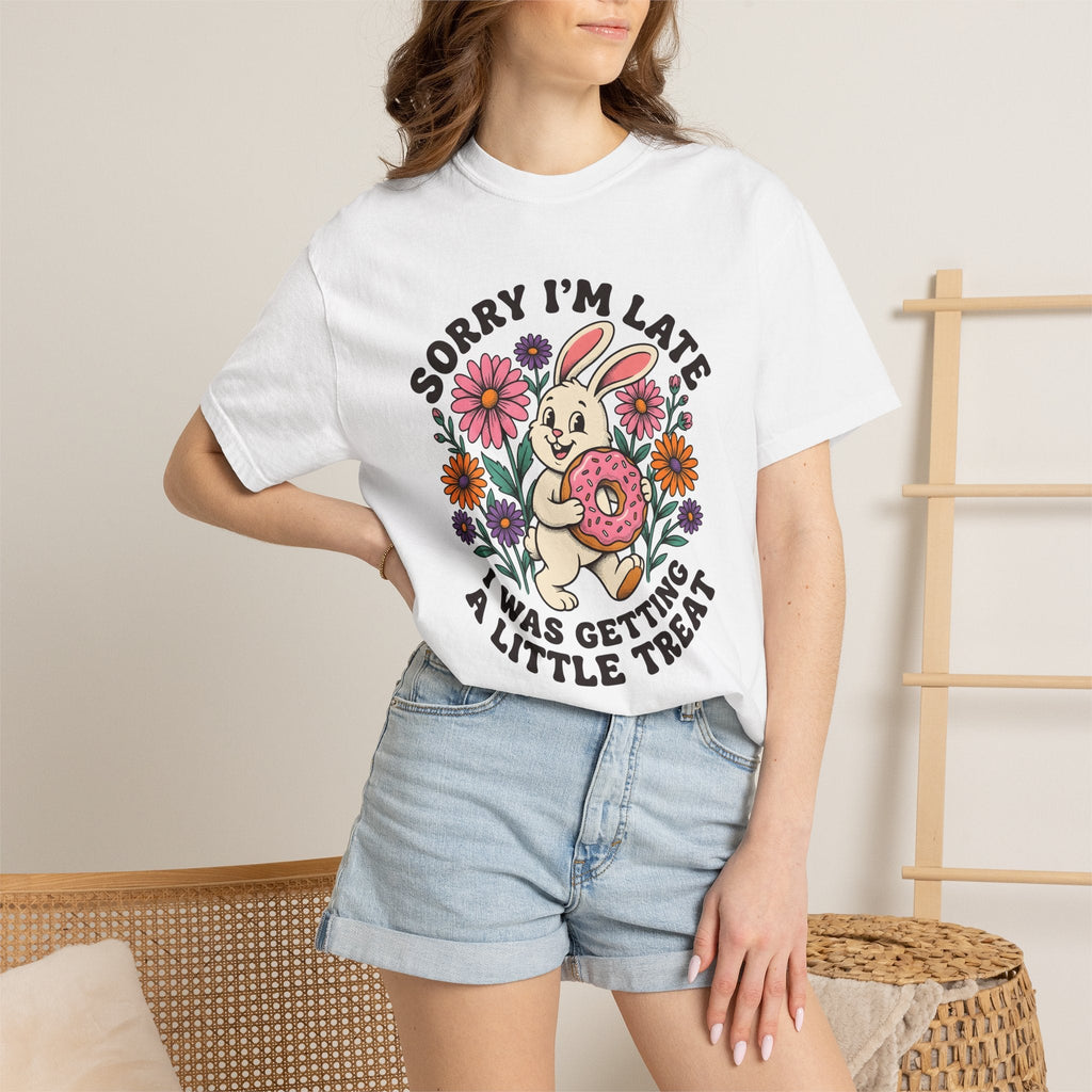 Hare Donut Shirt Funny Critter Unisex Gift Animated Tee product image 6