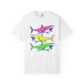 Bright Shark Shirt Ocean Sea Life Unisex Gift Comic Tee product image 1