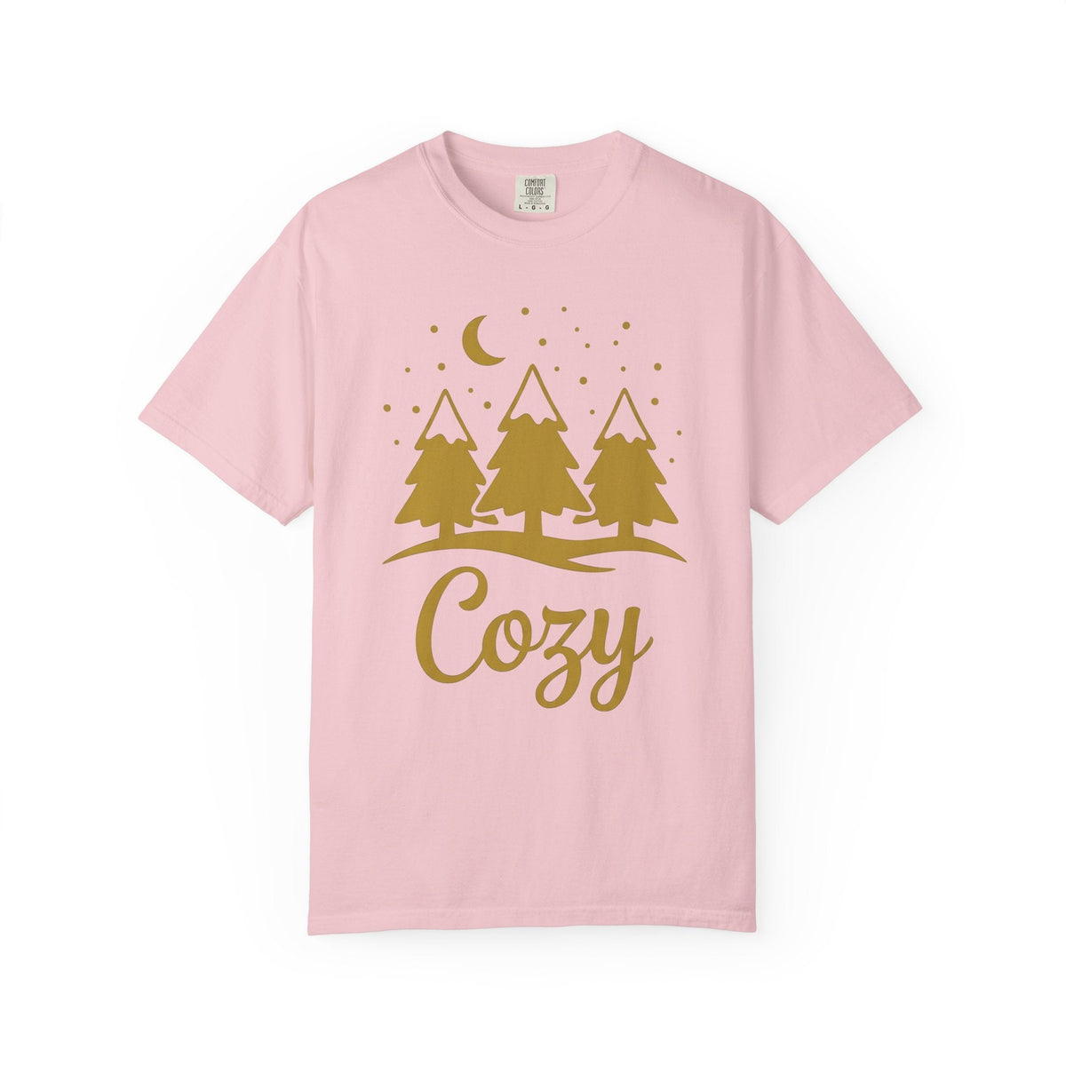 Fir Forest Shirt Christmas Cold Unisex Gift Basic Tee Pine product image 3