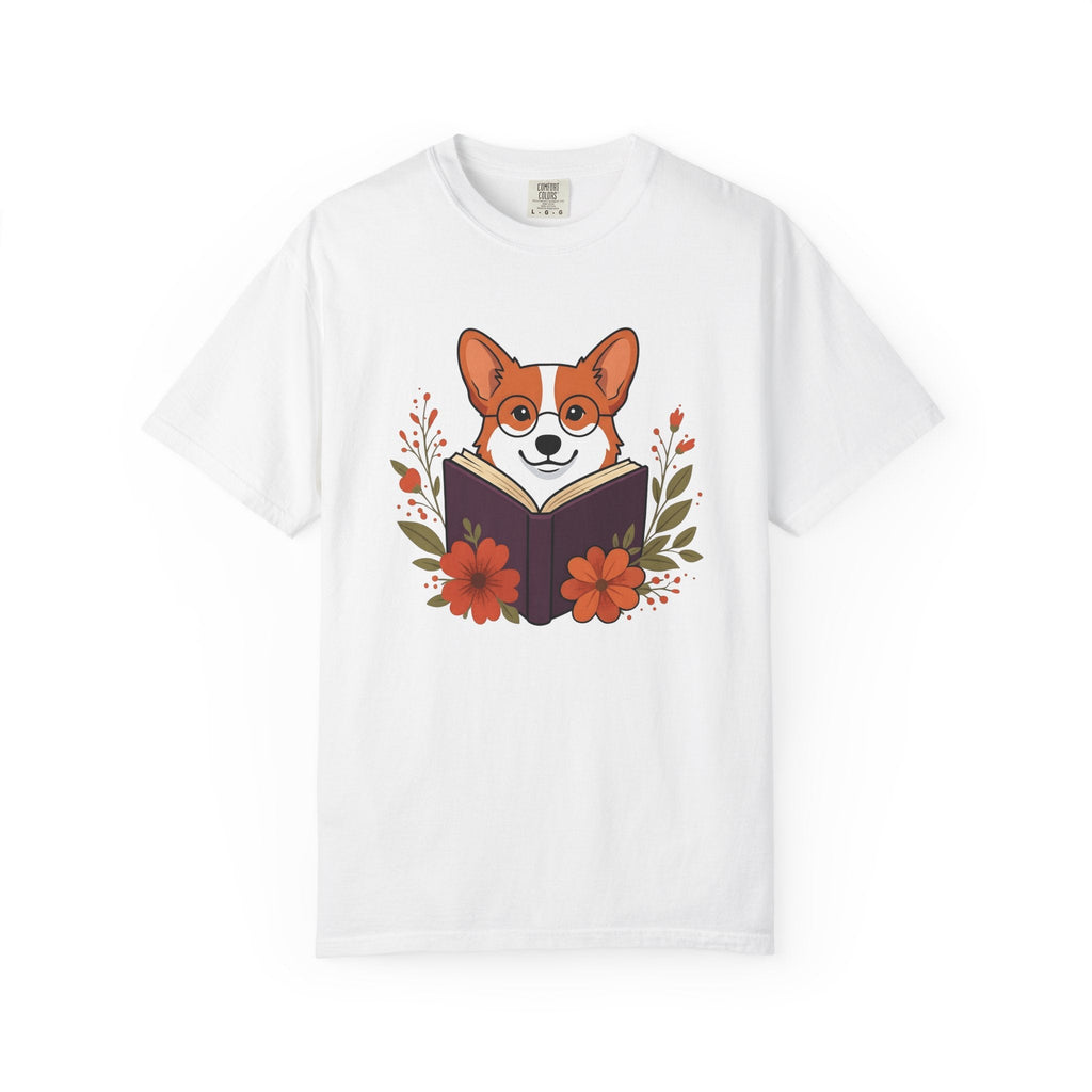 Corgi Pet Book Shirt Dog Literature Unisex Gift product image 1
