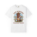 Cowboy Beaver Shirt Nurses Animal Gift Women Cartoon Tee product image 1