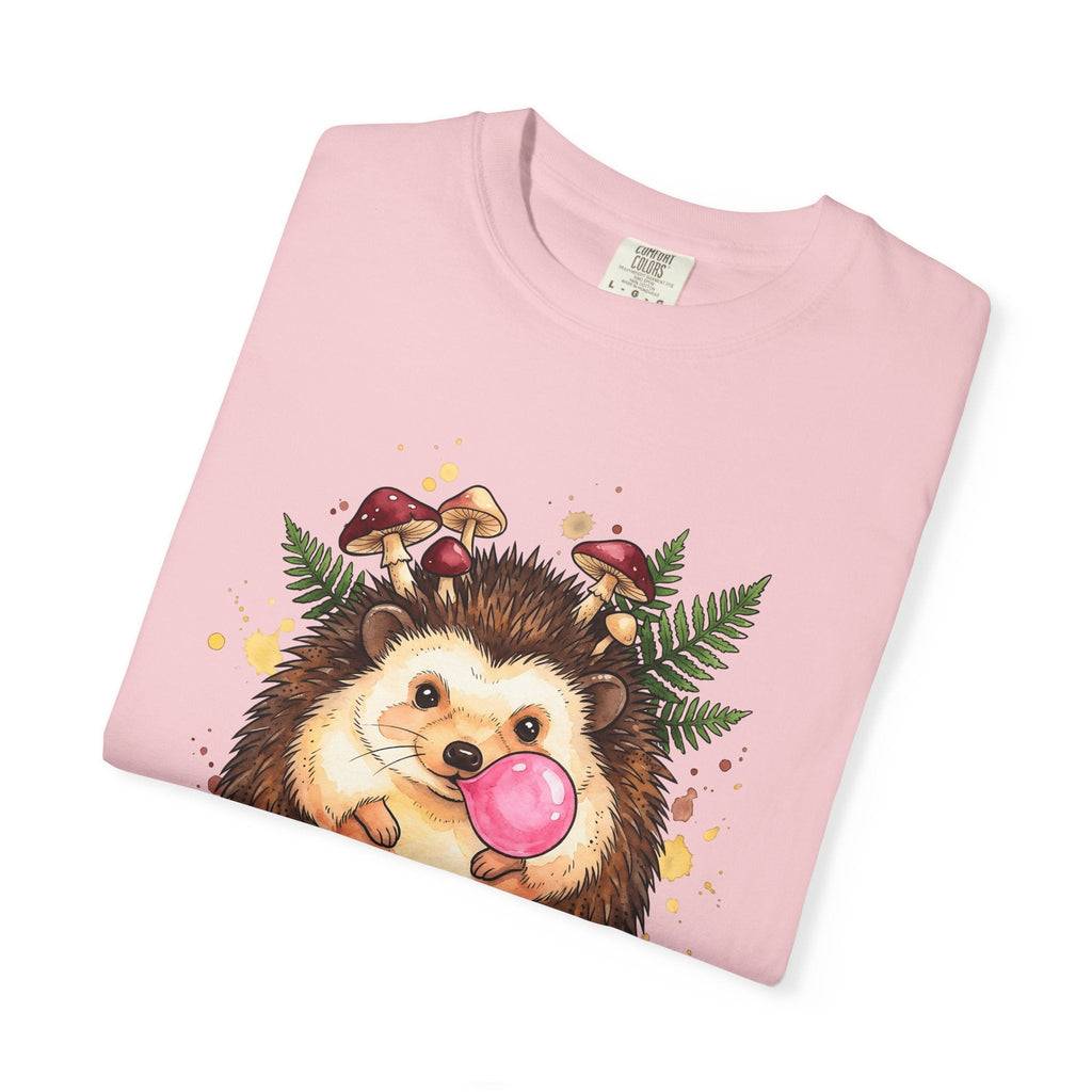 Hedgehog Art Shirt Animals Vintage Unisex Gift Paint Tee product image 11
