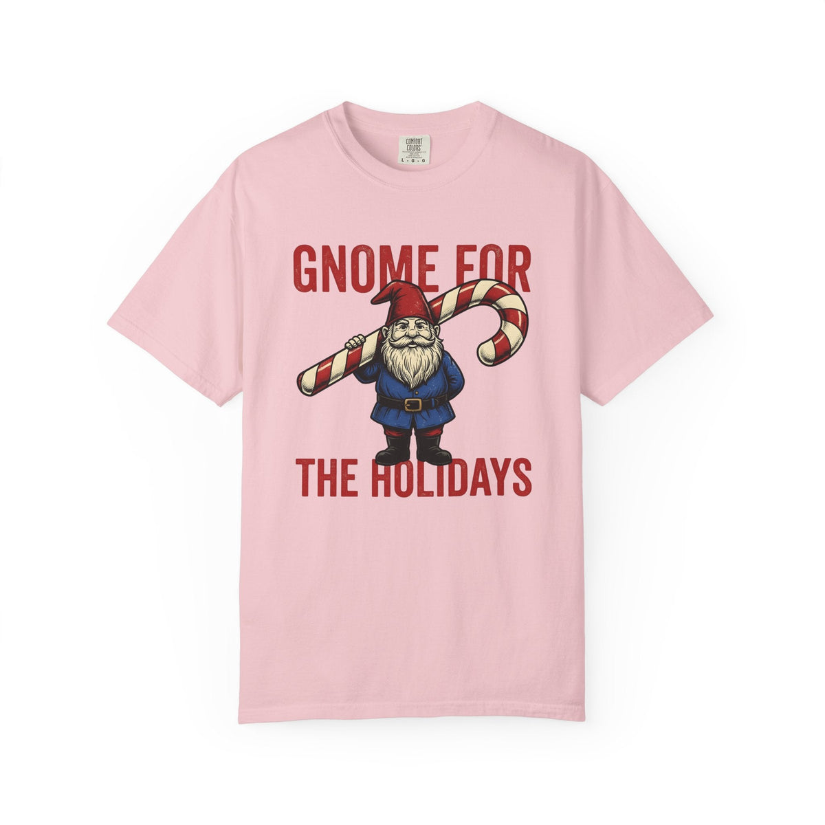 Holiday Gnome Shirt Christmas Joke Unisex Gift Retro Tee product image 3