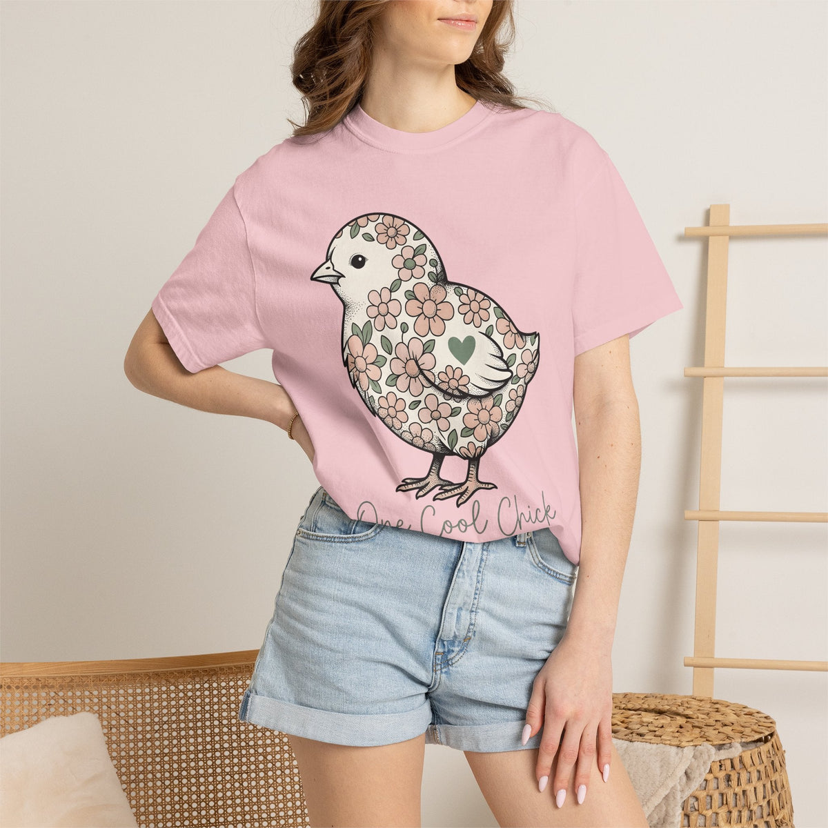 Blossom Hen Shirt Easter Wildlife Unisex Gift Indie Tee product image 12