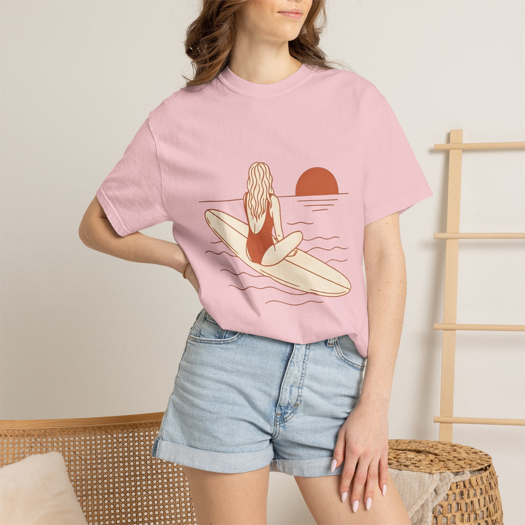 Surfing Woman Shirt Ocean Gift for Women Modern Tee Surfer product image 12