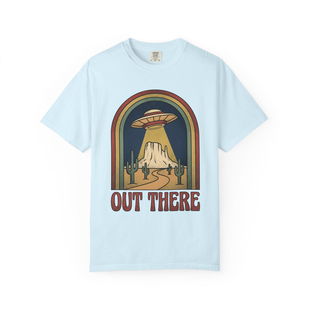 Flying Saucer Desert Shirt Alien Hiking Unisex Gift Hand product image 2