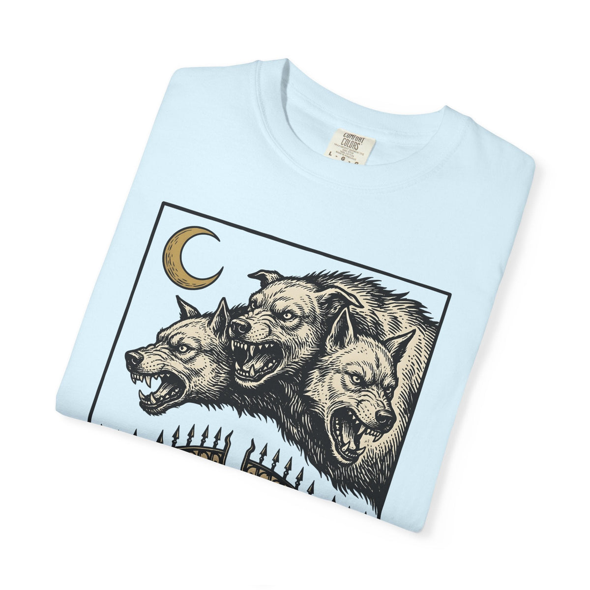 Three-Headed Dog Shirt Gothic Legends Unisex Gift Dark Art product image 9