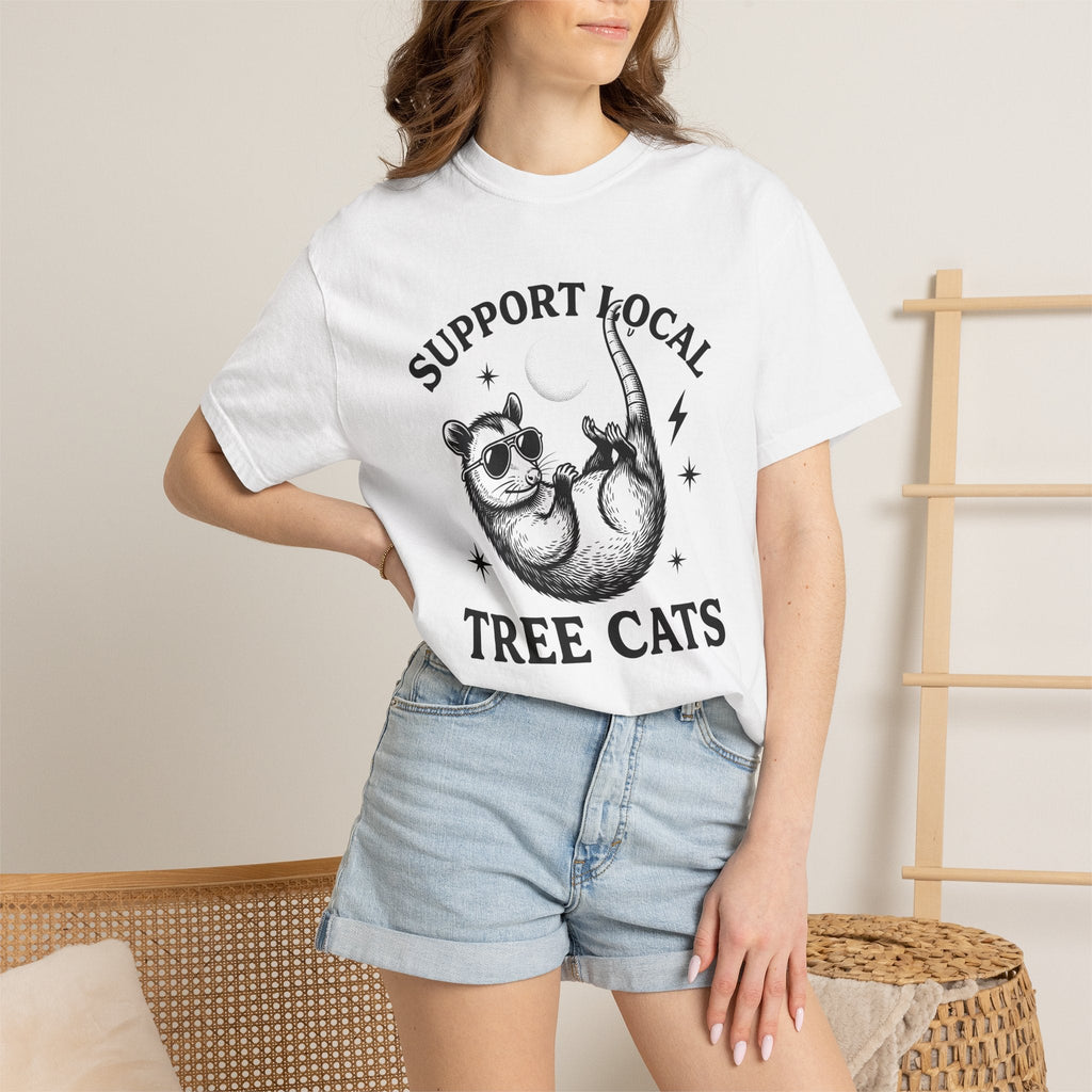 Possum Drawing Shirt Joke Unisex Gift Rustic Tee Opossum product image 6