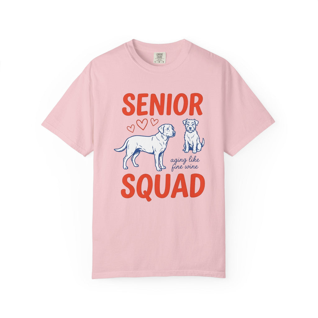 Senior Pups Shirt Dog Shelter Gift Women Cartoon Tee Puppy product image 3