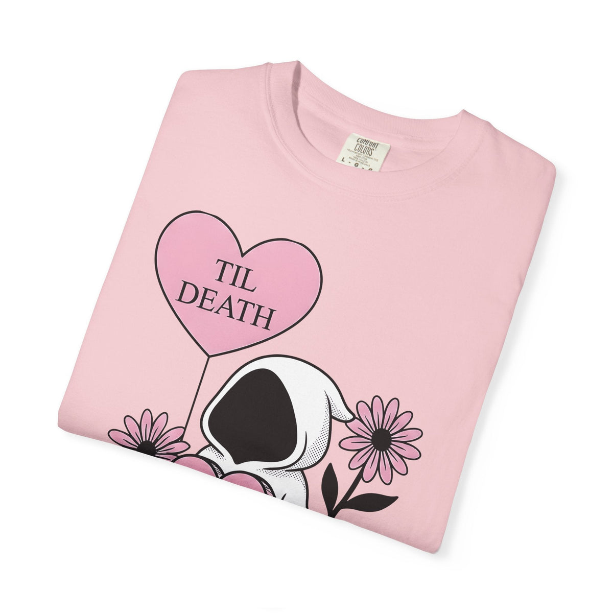 Skull Grim Shirt Halloween Macabre Unisex Gift Line Art Tee product image 12