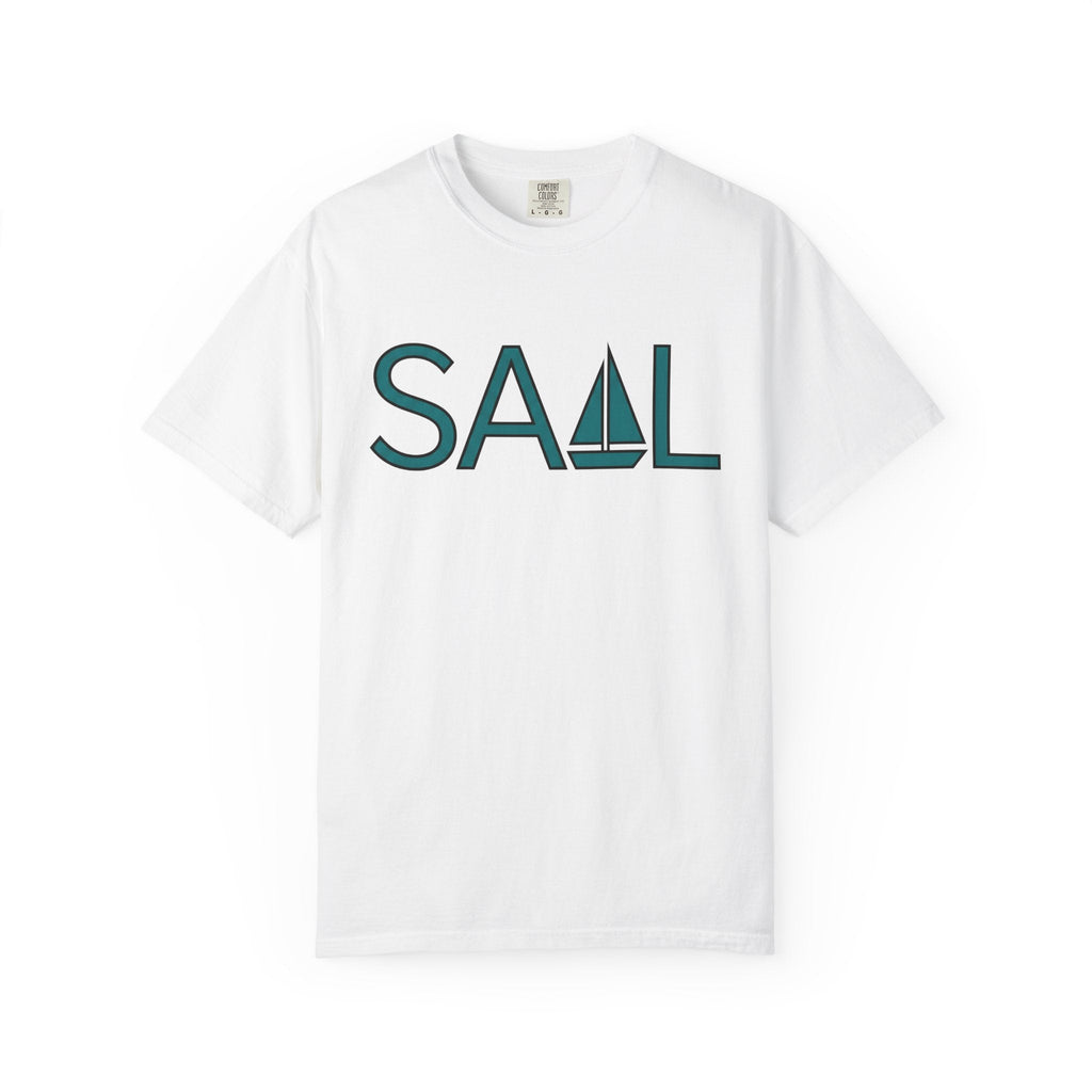 Sailboat Art Shirt Sailing Ocean Unisex Gift Basic Tee product image 1