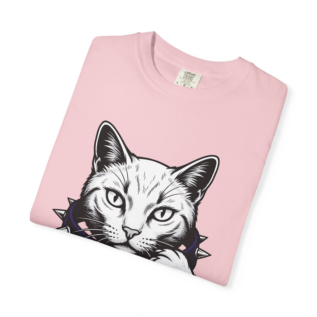 Cat Face Shirt Alternative Gift Women Ink Tee Kitty T-Shirt product image 11