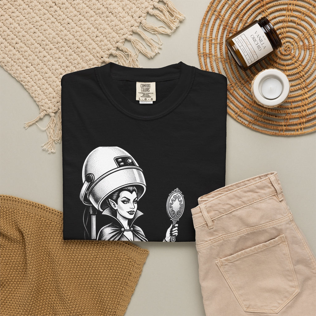 Vampire Hairdresser Shirt Gothic Fright Unisex Gift Body product image 16