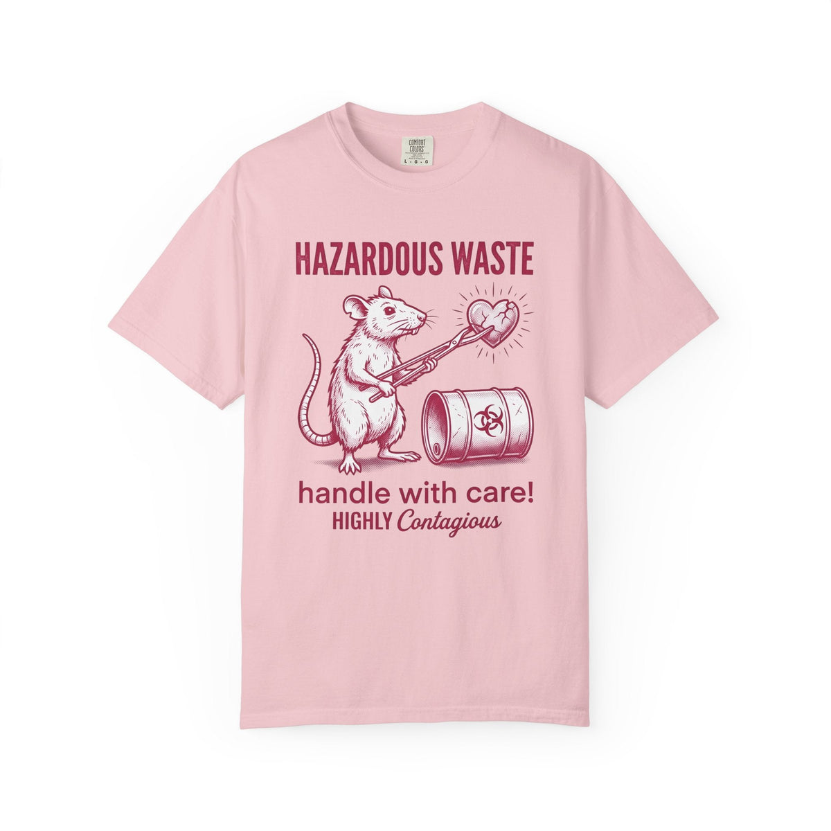 Mouse Heart Shirt Valentines Day Joke Unisex Gift Retro Tee product image 3