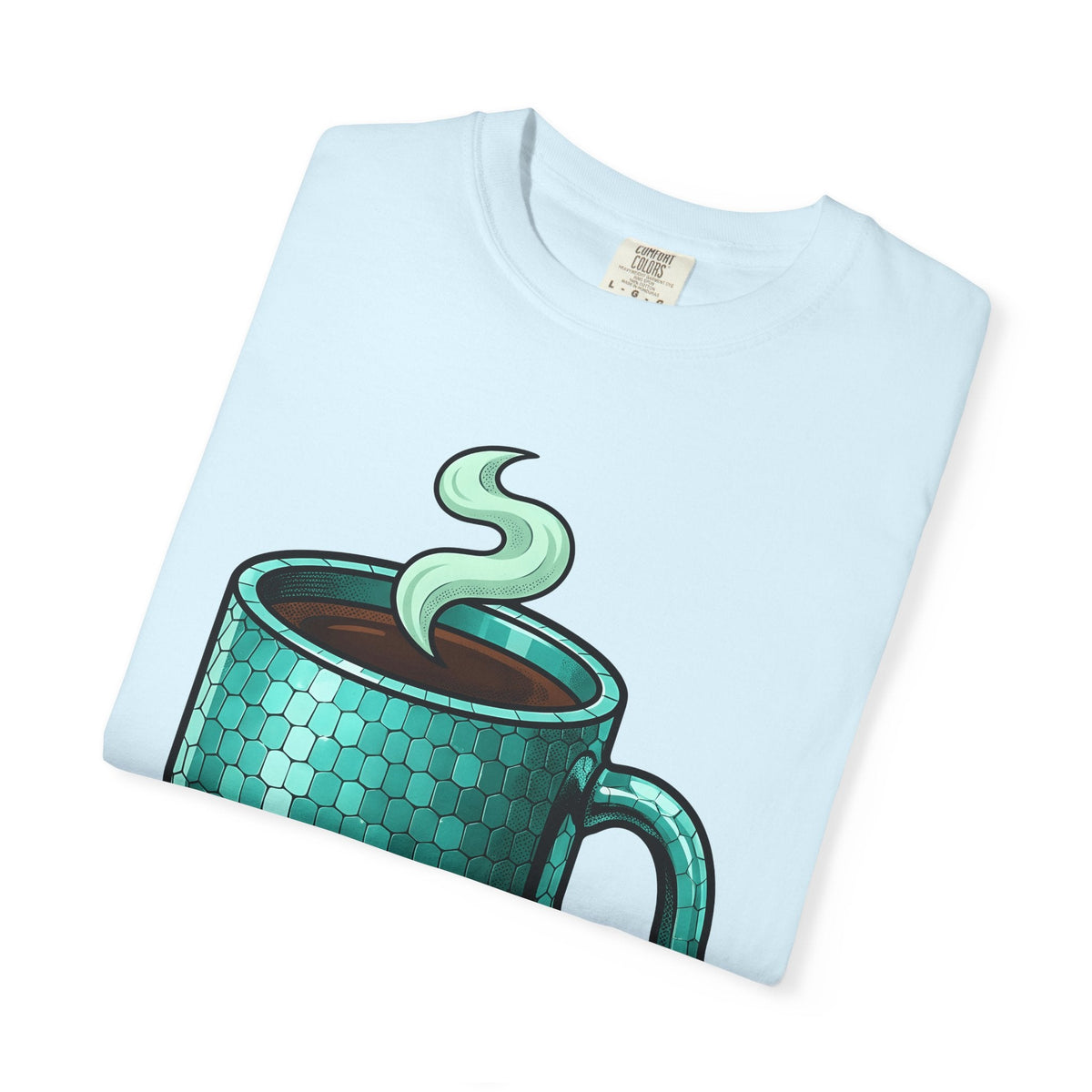 Coffee Mug Shirt Coffee Work Unisex Gift Cartoon Tee Mug T-Shirt Coffee Fan